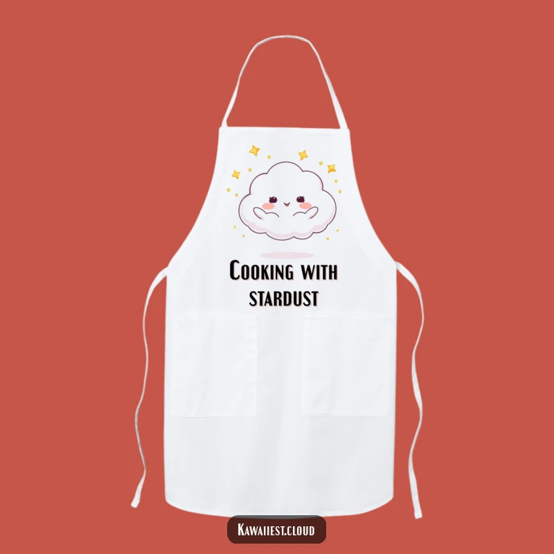 Funny Star Juggling Cloud Apron: Celestial Kitchen Fun, Practical Humorous Gift