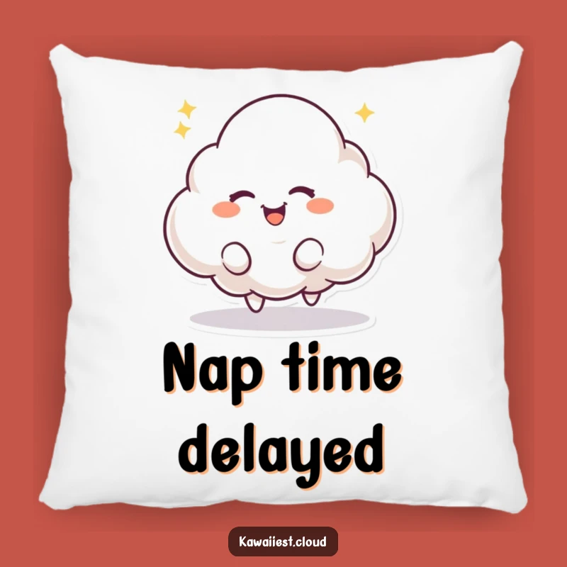 Funny Bouncing Cloud Pillow: Cozy Cushion with Playful Mischief