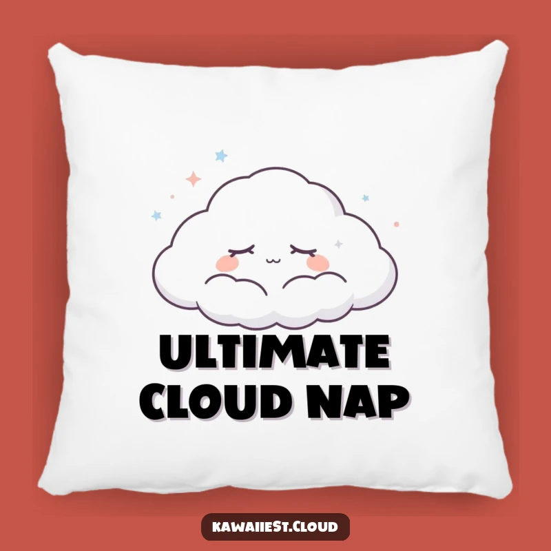 Funny Dreaming Cloud Pillow: Cozy Character, Peaceful Comfort, Perfect Funny Gift