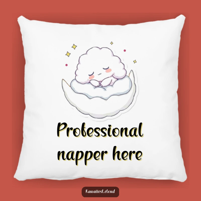 Funny Sleeping Cloud Pillow - Moon Comfort & Sweet Dreams, Gift!