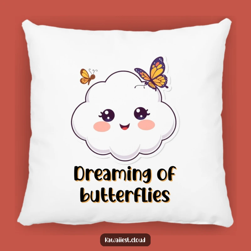 Funny Surprised Cloud Pillow: Soft Comfort, Wide Eyes Design, Perfect Funny Gift Accent