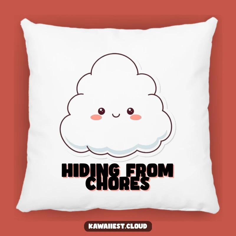 Funny Playful Cloud Pillow: Cozy Peek-a-Boo, Perfect Gift