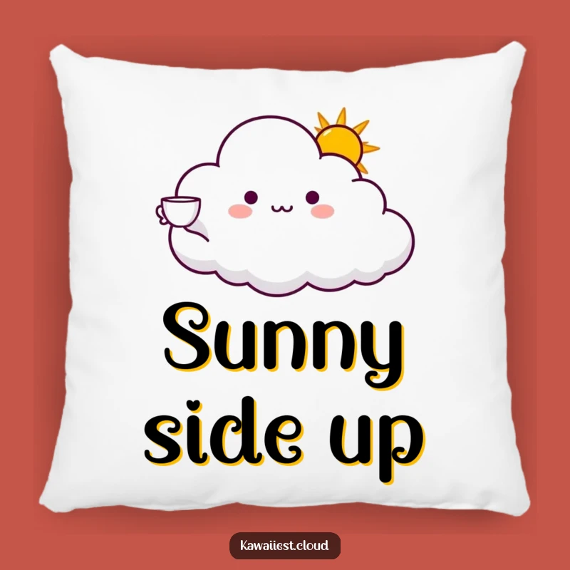 Funny Sunshine Cloud Pillow: Cozy Cushion with Warmth