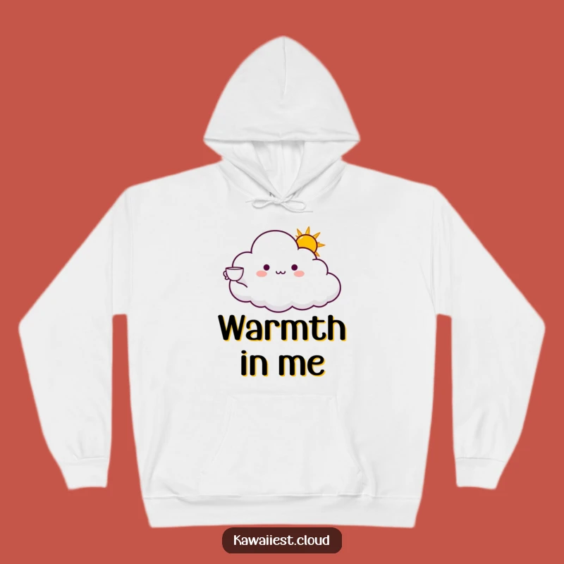 Funny Sunshine Cloud Hoodie: Cozy with Joyful Warmth