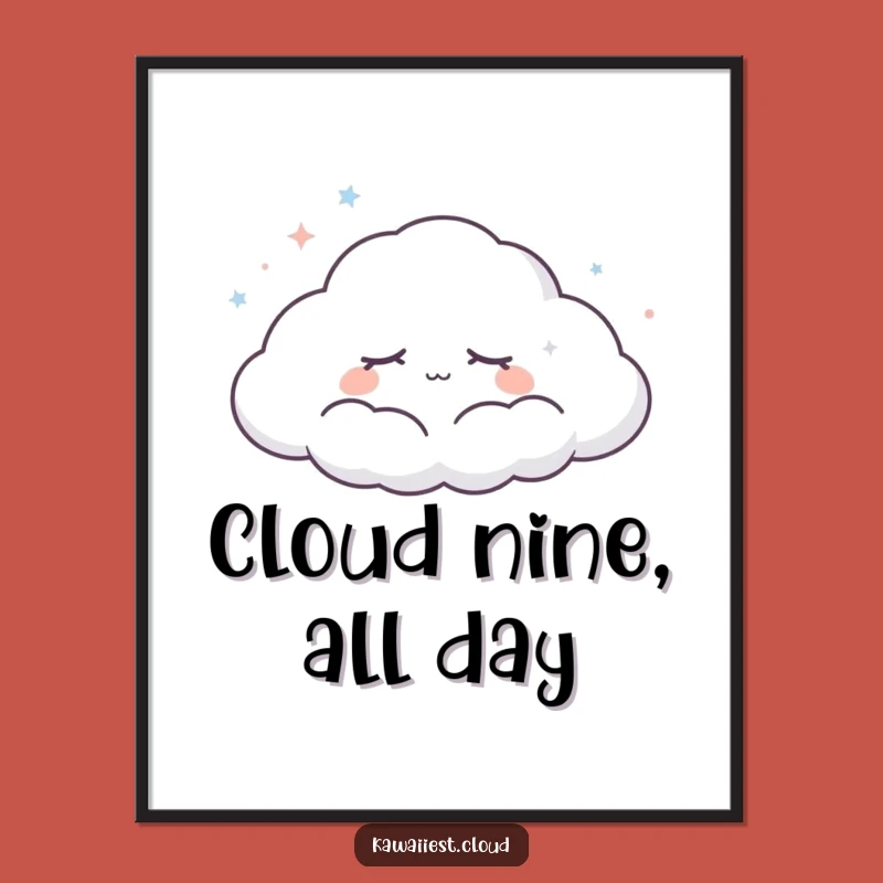Free Printable Dreamy Cloud Art: Tranquil & Funny Downloadable Decor!