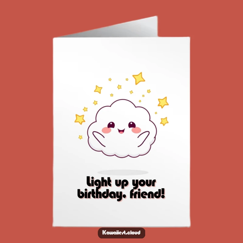 Cloudy with a Chance of Fun Free Printable Birthday Card - Downloadable Joy