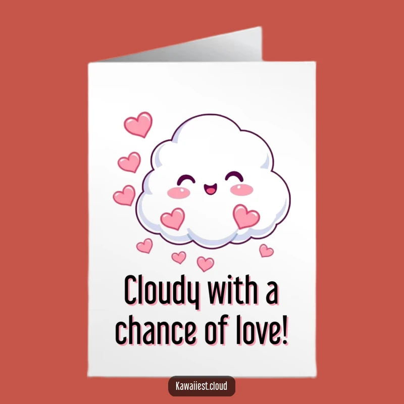 Free Printable Heart Cloud Birthday Card: Love-Filled Downloadable Birthday Wishes!
