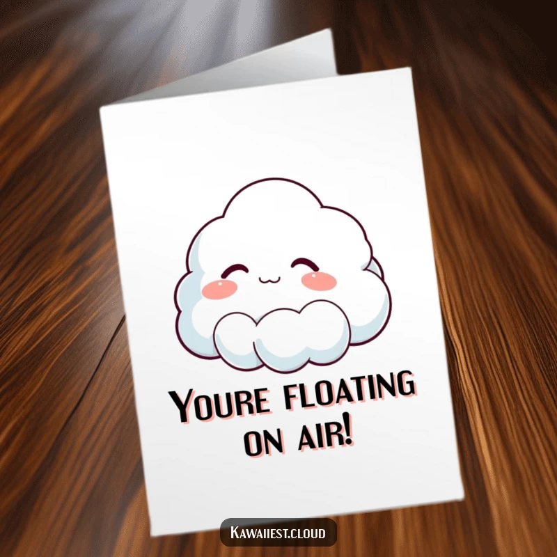Funny Free Printable Congratulations Card: A cloud sighs with relief, capturing the essence of a job well done, a downloadable treasure.