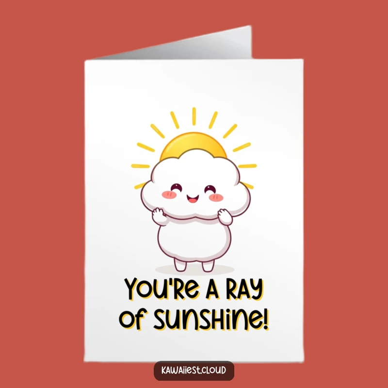 Free Printable Congrats Card: Funny Cloud Sharing Light Downloadable
