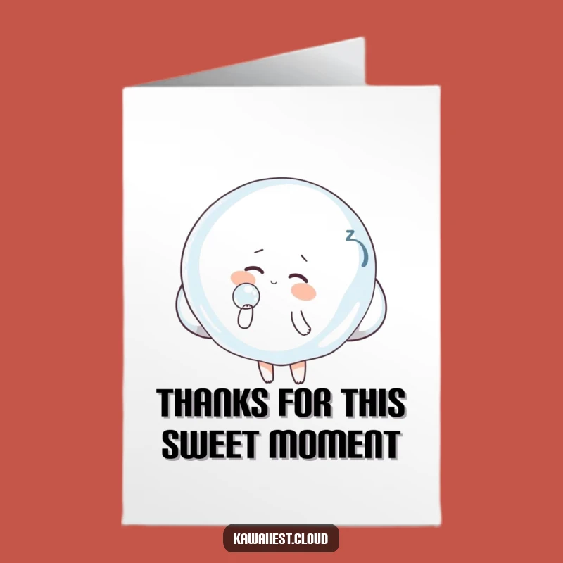 Thankful Bubbles Free Printable Cloud Card: Appreciative Fun
