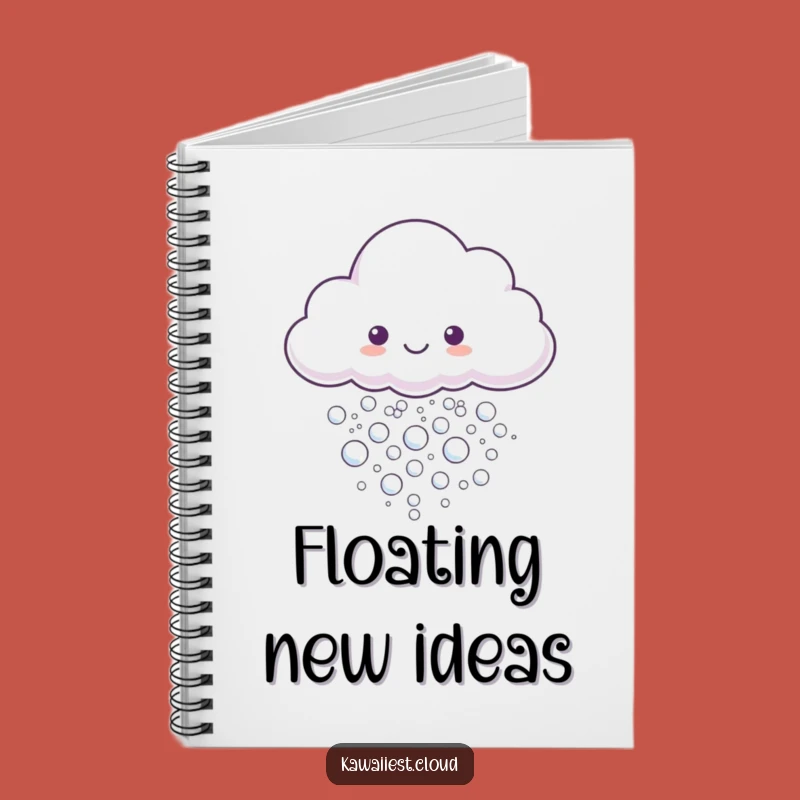 Funny Bubble Cloud Notebook: Jot Down Dreams, Shimmering Bubbles, Perfect Funny Gift for Writers