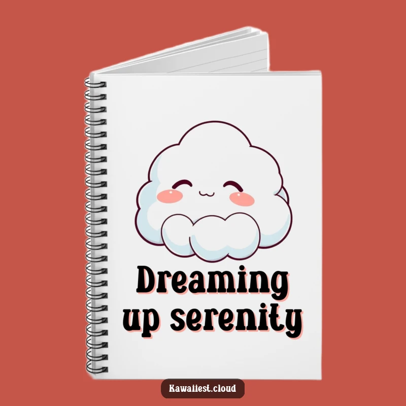 Funny Cloud Sigh Notebook: Lined Character Journal for Peaceful Notes
