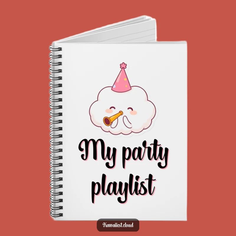 Funny Party Cloud Notebook: Jot Down Your Party Plans