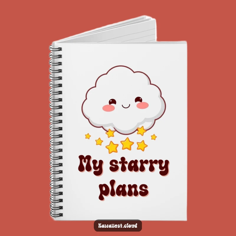 Funny Star-Throwing Cloud Notebook: Jot Down Magical Ideas