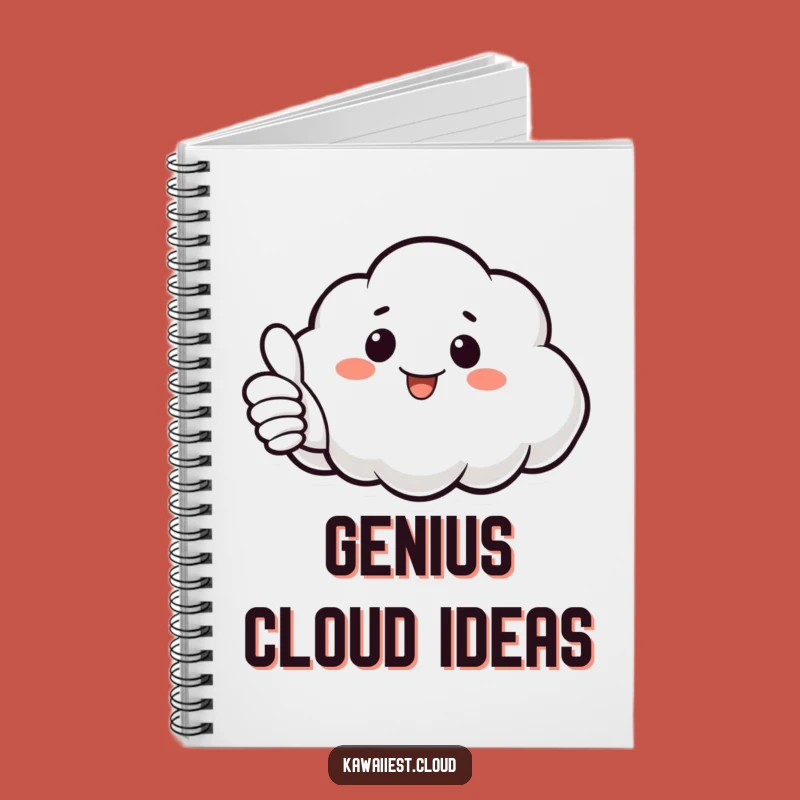 Funny Cloud Thumbs Up Notebook: Jot Down Your Positive Thoughts