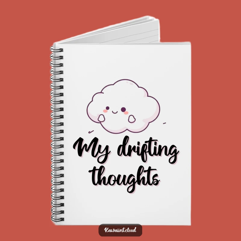 Funny Cloud Breeze Notebook - Journal Your Calm Moments Gift