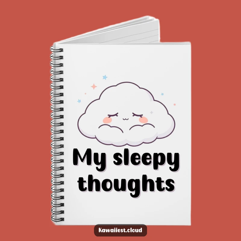 Funny Dreaming Cloud Journal: Peaceful Character, Dreamy Notes, Perfect Funny Gift