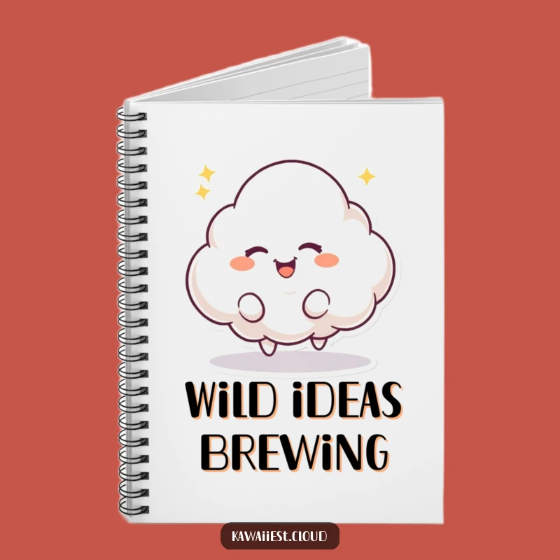 Funny Bouncing Cloud Notebook: Jot Down Playful Mischief