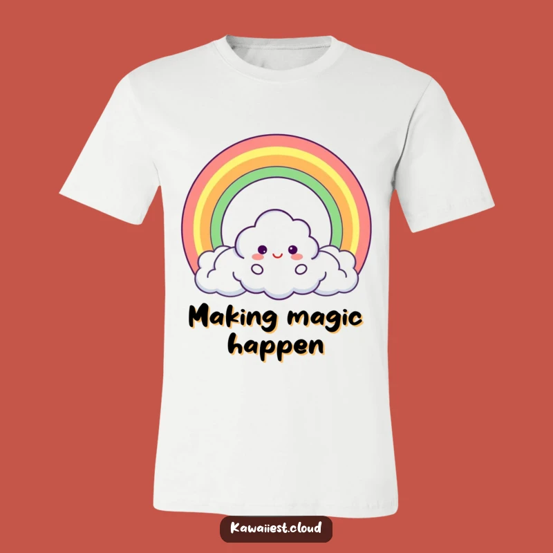 Funny Cloud Rainbow T-Shirt: Wear the Magic, Great Gift