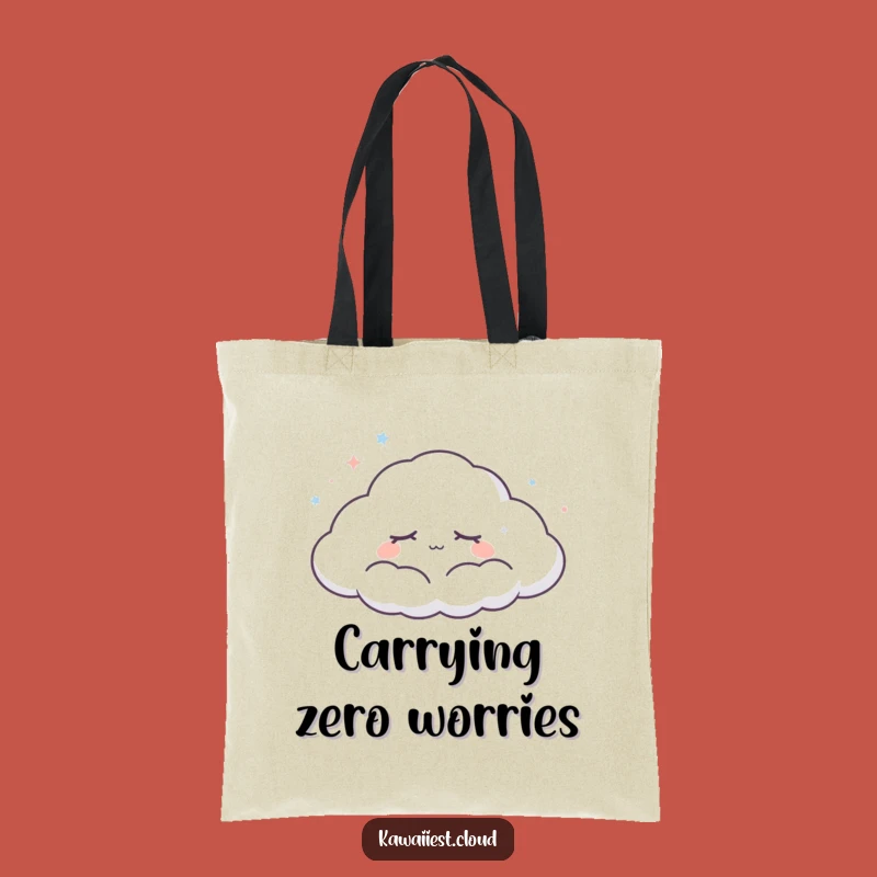 Funny Dreaming Cloud Tote: Peaceful Design, Travel in Style, Perfect Funny Gift Bag