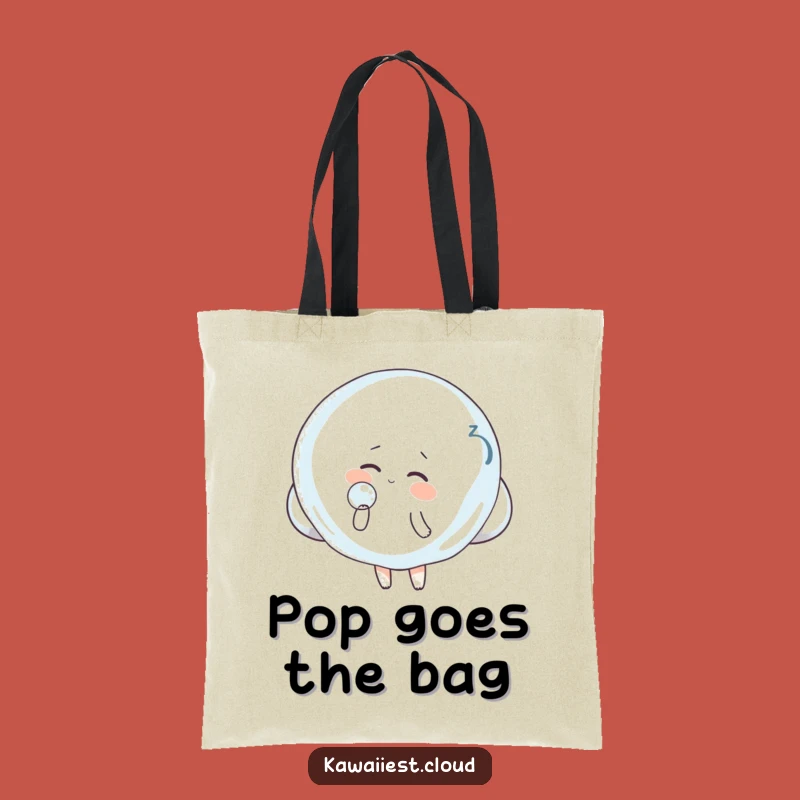 Funny Cloud Bubble Tote Bag: Carry Your Fun Wherever You Go